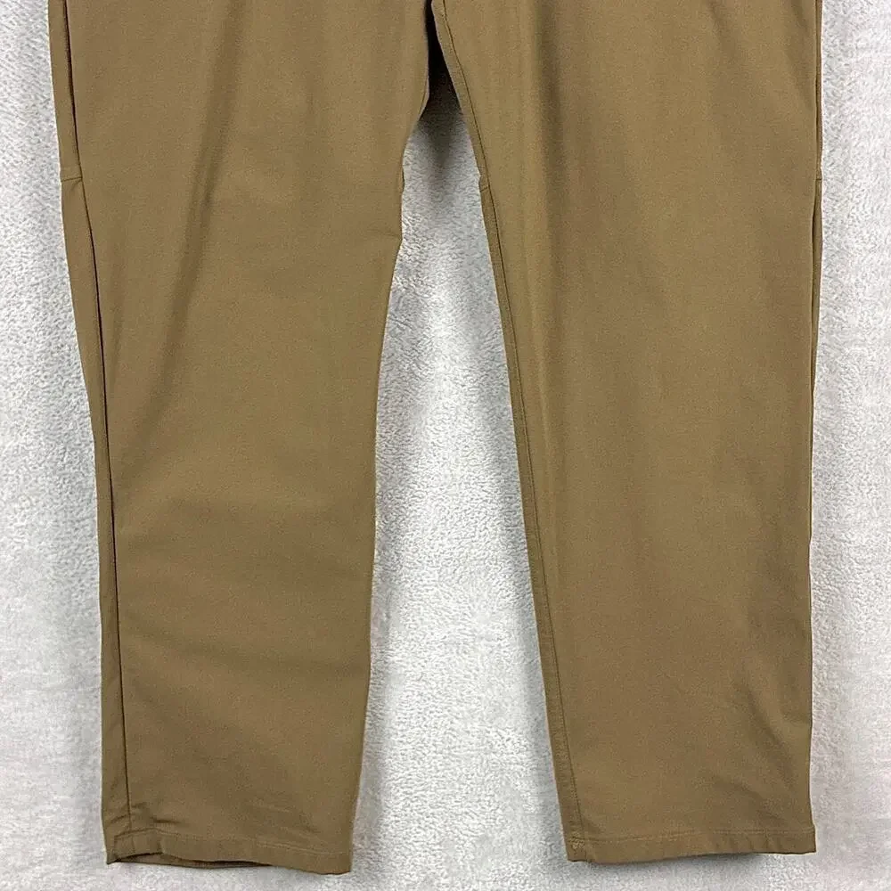 Lululemon Pants Men 40x31 Brown ABC 5-Pocket Performance Preppy Travel Hike Golf